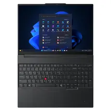 Laptop Lenovo 21Y4004NGX ThinkPad E16 Gen 4 (AMD), 16" WUXGA IPS, Ryzen AI 7 345, 16GB, 512GB SSD, Radeon 840M, No OS, Black, 7 image