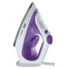 Steam Iron Braun TexStyle 1 SI1080VI, 2000W, 130 g/min, SuperCeramic, Violet/White, 3 image