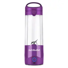 Portable Blender NutriBullet NBP003PU Portable, 475 ml, 2000mAh battery, USB-C, Purple, 2 image