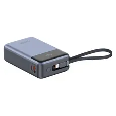 Power Bank CANYON OnPower 600 CNS-CPB600DG 20000mAh, PD 65W, Built-in USB-C Cable, LCD, Dark Grey, 5 image