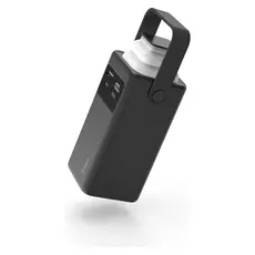 Power Bank Ttec ReCharger Extreme LCD 2BB238S, 20000mAh, PD 20W, Built-in USB-C & Lightning Cables, LED Torch, Black, 4 image