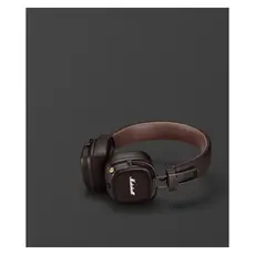Headphones Marshall Major IV Wireless On-Ear, Bluetooth 5.0, 80+ Hours, Wireless Charging, Brown, 2 image