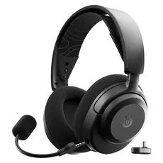 Headset SteelSeries Arctis Nova 3 Wireless for PC 61775, 2.4GHz + Bluetooth 5.3, Black, 2 image