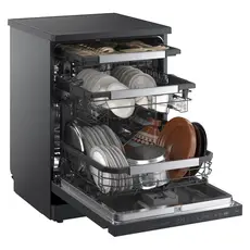 Dishwasher LG DFC287HMS.ABMPGCC, 14 Place Settings, QuadWash, TrueSteam, Wi-Fi, Matte Black, 4 image