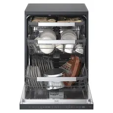 Dishwasher LG DFC287HMS.ABMPGCC, 14 Place Settings, QuadWash, TrueSteam, Wi-Fi, Matte Black, 5 image