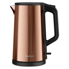Electric Kettle Tefal KI583C10 Bouilloire, 1.5L, 2000W, Double Wall, Stainless Steel, Bronze