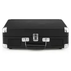 Turntable Crosley Cruiser Plus CR8005F-BK, Bluetooth, 3-Speed (33/45/78), Built-in Speakers, Black, 5 image