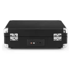 Turntable Crosley Cruiser Plus CR8005F-BK, Bluetooth, 3-Speed (33/45/78), Built-in Speakers, Black, 7 image