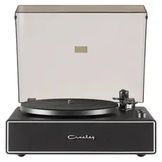 Record Player Crosley Stave CR6046A-BKSL4, Bluetooth 5.4, Built-in Speakers 60W, 33/45 RPM, Black, 2 image