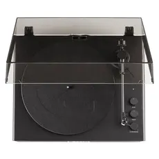 Record Player Crosley Stave CR6046A-BKSL4, Bluetooth 5.4, Built-in Speakers 60W, 33/45 RPM, Black, 5 image
