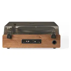 Record Player Crosley Stave CR6046A-WAGL, Walnut/Gold, Bluetooth, 60W Speakers, Audio-Technica ATN3600L, 33/45 RPM, 6 image