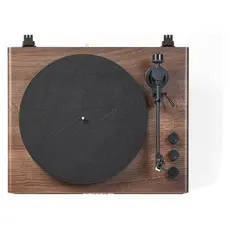 Record Player Crosley Stave CR6046A-WAGL, Walnut/Gold, Bluetooth, 60W Speakers, Audio-Technica ATN3600L, 33/45 RPM, 7 image