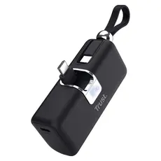 Power Bank Trust Pacto 5000mAh PD Pocket Powerbank 26104, 20W, USB-C, Black