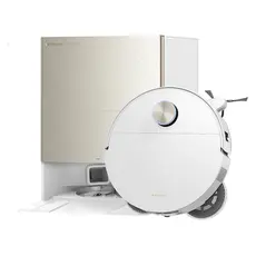 Robot Vacuum DREAME X60 Ultra Complete White, 35000Pa, 6400mAh, Wet/Dry Cleaning, with Base Station, 2 image