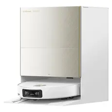 Robot Vacuum DREAME X60 Ultra Complete White, 35000Pa, 6400mAh, Wet/Dry Cleaning, with Base Station