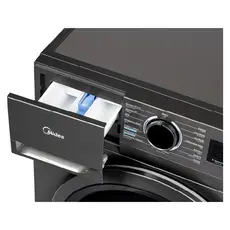 Washing Machine Midea MF01610US40/T, 6 kg, 1000 rpm, 15 Programs, A+, Steam, 40 cm, Titan, 4 image