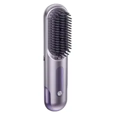 Hair Straightening Brush Dreame Sleek Straightening Brush, Cordless, Berry Purple, 4 image