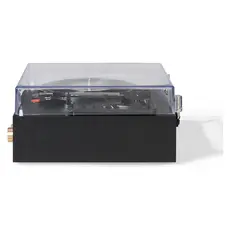 Record Player Crosley Miles CR6045A-BK, 3-Speed, Bluetooth In/Out, Built-in Speakers, Black, 5 image