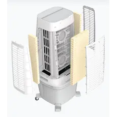 Air cooler Marazzi WCM-RC54L220W, 3 image