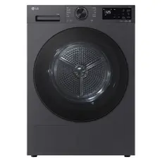 Dryer LG RH10X56VENP.AEBQME3, 10 kg, Heat Pump, Inverter, Wi-Fi, Matte Black, 2 image