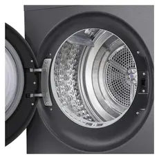Dryer LG RH10X56VENP.AEBQME3, 10 kg, Heat Pump, Inverter, Wi-Fi, Matte Black, 6 image