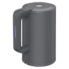 Electric Kettle AENO EK13G AEK0013G, 1.7 L, 1850-2200W, Double Wall, STRIX, Grey, 3 image