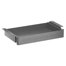 Under-Desk Drawer Vertex VX-UDSD-488B Storage Drawer (Standard Size), 488x266~462x73 mm, Black