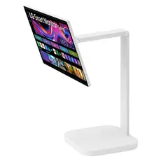 Monitor LG 32U889SA-W Smart Monitor Swing 31.5" 4K UHD 3840x2160 IPS Touch 60Hz, webOS, USB-C 65W, Rolling Stand, White, 2 image