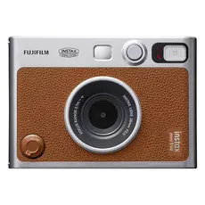Instant Camera Fujifilm Instax Mini Evo Hybrid, 3.0" LCD, Bluetooth, microSD, USB Type-C, Brown