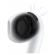 Headphones Apple AirPods 5 MKFW4ZE/A, ANC, H2 Chip, USB-C Charging Case, White, 4 image