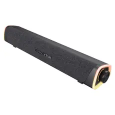 Soundbar Trust GXT 620 Axon RGB 24482, 12W, USB Powered, 3.5mm AUX, RGB Lighting, Black, 2 image