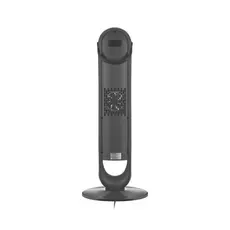 Fan Heater ARDESTO FHC-2000ECGR, 2000W, 20m², Ceramic Heating Element, Electronic Control, Remote Control, Gray, 4 image