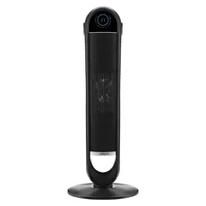 Fan Heater ARDESTO FHC-2000ECGR, 2000W, 20m², Ceramic Heating Element, Electronic Control, Remote Control, Gray