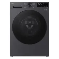 Washing Machine LG F2X5FYNY6.AEBQME3, 9 kg, 1200 rpm, Inverter, Steam, Black, 2 image