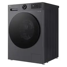 Washing Machine LG F2X5FYNY6.AEBQME3, 9 kg, 1200 rpm, Inverter, Steam, Black, 3 image