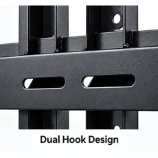 TV mount Allscreen C2100, 40"-75", TV Mount With Roller, Black, 4 image
