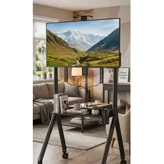 TV mount AllScreen TR42, 42"-86", TV Mount With Roller, Black, 6 image