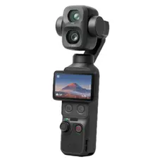 Action Camera DJI Osmo Pocket 4P Standard Combo, 1" CMOS + 60mm Med-Tele, 4K/240fps, 3-Axis Gimbal, 103GB, Classic Black, 2 image