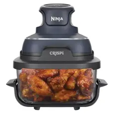 Air Fryer Ninja FN101EUGY CRISPi, 1700W, 3.8 L + 1.4 L, 4 Functions, Grey