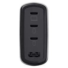 Charger Trust Maxo 65W GaN (26067), 3x USB-C + 1x USB-A, with 2 m cable, Black, 3 image