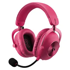 Headset Logitech G PRO X 3 LIGHTSPEED 981-001756, Wireless, Bluetooth 5.3, 50mm PRO-G GRAPHENE, 70h, Magenta
