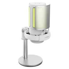 Microphone Trust GXT 238W Auron 26082, USB-C, Condenser, Cardioid, RGB, White, 5 image