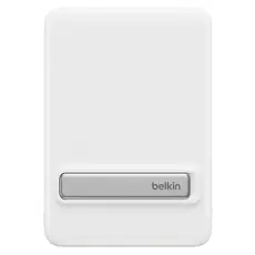 Power Bank Belkin BoostCharge Slim Magnetic Wireless Qi2 15W 5000mAh With Stand BPD011HQWH White