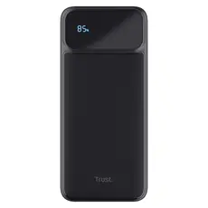 Power Bank Trust Avala 20000mAh PD Powerbank 25883, 20W, USB-C, 2x USB-A, LED Display, Black