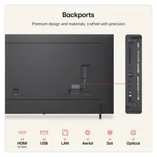 TV LG 86QNED85B6B.AMCN, 86" 4K QNED MiniLED Smart TV, 120Hz, α8 AI Gen3, Dolby Vision, webOS 26, 4 image