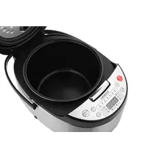 Ardesto multicooker, 860W, bowl-5l, electronic control, recipes book, iron/plastic, silver-black, 3 image