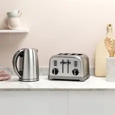 Toaster Cuisinart CPT180E 4 Slice Toaster Silver, 2 image