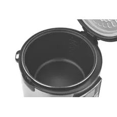 Ardesto multicooker, 860W, bowl-5l, electronic control, recipes book, iron/plastic, silver, 4 image