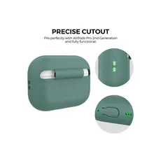 Protective Cover For AirPods Pro 2 - Green, 3 image
