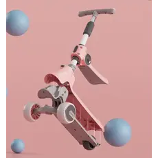 Children's scooter Dumitu plus 002PINK, 3 image